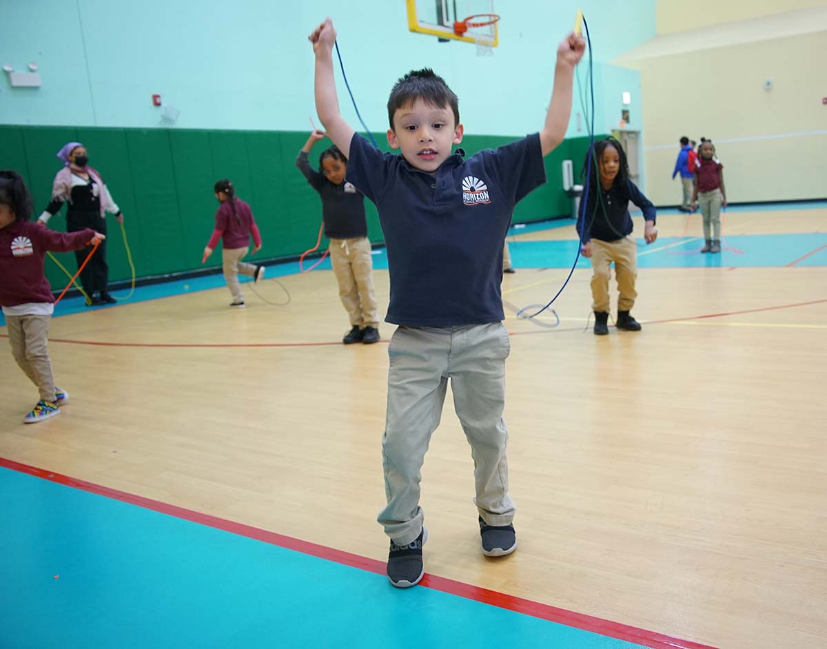 HSA Southwest Students in a science fair.